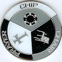 A Chip, a Chair, and a Prayer Poker Weight Card Guard Cover Chip Coin