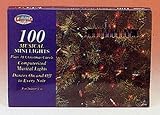 Santa's Christmas Magic Light Set 100 Ul Musical Clear (3-Pack)
