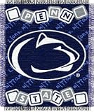 Penn State Nittany Lions 36x48 Woven Baby Throw Blanket - COLLEGE ATHLETICS Sports Merchandise