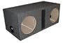 R/T 300 Enclosure Series (324-10) - Dual Slot Vented 10" Sub Bass Hatchback Speaker Box