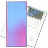 3D Lenticular 4x10 Business Card File (Holds 128) ,BF128 , Purple, Blue, Sherbet