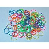 Latex Free Dog Grooming Bands by Fantasy Farm - 5/16" (7.5 mm), Rainbow, 500 count