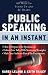 Public Speaking in an Instant: 60 Ways to Stand Up and Be Heard (In an Instant (Career Press))