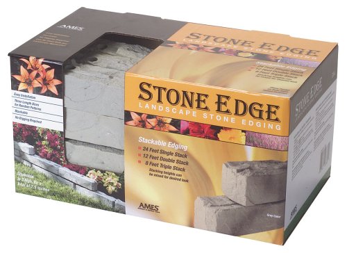 Ames True Temper 2401300 Stone Edge Natural Landscape Stone