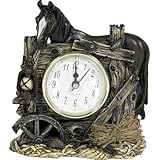 Rivers Edge Horse Desk Clock