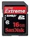 Sandisk 16GB Extreme 30MBS Secure Digital SD Card - Class 10