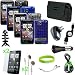 CrazyOnDigital 17 items Cases Charger Screen Protector For HTC Thunderbolt 4G 6400. CrazyOnDigital Retail Pacakge