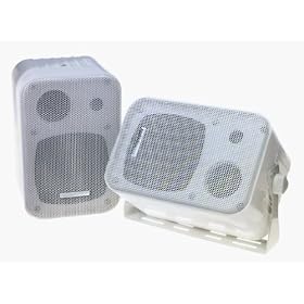 AudioSource LS200 Four-inch Full Range Indoor Outdoor Speakers (Pair) by 