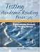 Book Testing Academic Reading Processes: A Reproducible Resource for Reading Courses