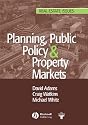 Planning, Public Policy and Property Markets (Real Estate Issues)