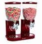 Zevro GAT203 Indispensable Dual-Canister Dry-Food Dispenser, Red