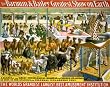 Circus Poster World's Largest Amusement Institution Photograph - Beautiful 16"x20" Photographic Print from the Library of Congress Collection