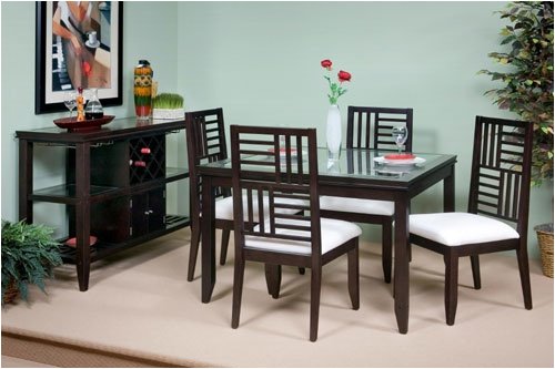 Klaussner Surrey Merlot Dining Room Table