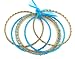 Bracelet - B195 - 5 Pc Bangle Set - Indian Style ~ Turquoise