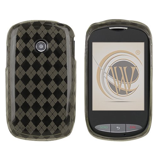 LG Cookie Style (800G) Candy Skin Case - Smoke Argyle