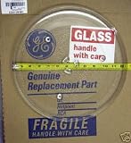 GE Microwave Glass Tray WB39X10003 WB49X10002