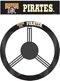 MLB Pittsburgh Pirates Poly-Suede Steering Wheel Cover