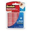 Scotch Reusable Tabs-Clear