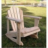 Westport Kids Adirondack Rocker Chair Color: White - B001J5IKAM
