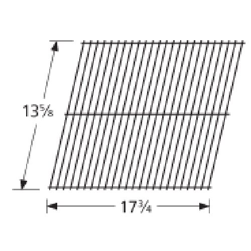 Music City Metals 94321 Steel Wire Rock Grate Replacement for Select MHP and PGS Gas Grill Models