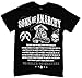 Sons of Anarchy Men's No Rules No Masters T-Shirt Black L