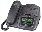 Zenith - Zenith Z814B Clock Radio-Telephone (Caller ID Memory,Dual Alarm)