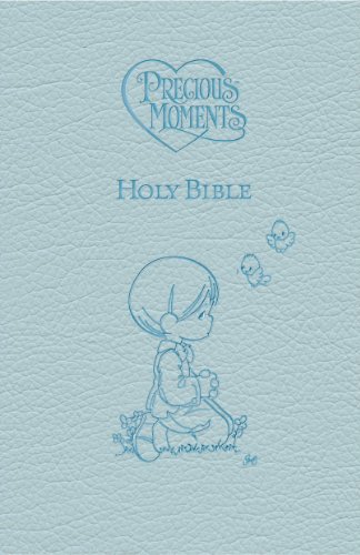 Precious Moments Holy Bible - Blue Edition
