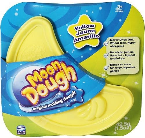 Spin Master Magical Molding Moon Dough Yellow by Moon Dough