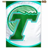 NCAA Tulane Green Wave 27-by-37 inch Vertical Flag