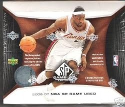 2006 /07 Upper Deck SP Game Used Basketball Cards Unopened Hobby Pack (1 rare memorabilia or autograph card per pack!!)