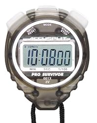 ACCUSPLIT Pro Survivor - A601X Stopwatch, Cum Split, Clock, Extra Large Display