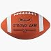 Strong Arm Trainer / Conditioner Official Size Weighted Football from Markwort