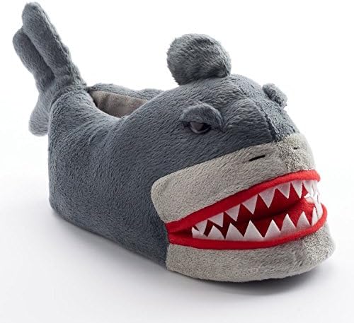 Boys Hungry Shark Slippers Size S/M 13/1