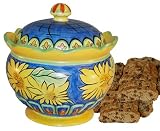Review Paris and Beebee  / SUNFLOWER JAR W/1 LB BISCOTTI COOKIES