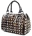 Leopard Patent Leather All Over Stud Hangbag Purse