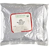 Frontier Bulk Mustard Seed Brown Whole, CERTIFIED ORGANIC, 1 lb. package