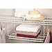 Closetmaid 24 In. Hanging Steel Wire Shelf for Laundry Rooms or Closets in Classic White