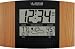 La Crosse Technology WS-8157U-OAK Atomic Clock with Outdoor Temperature and Weather Forecast