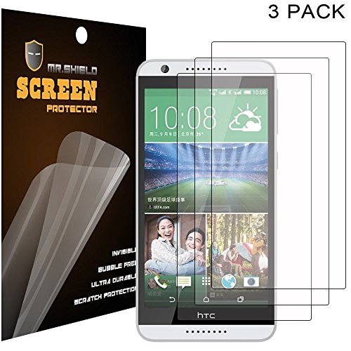 Mr Shield For HTC Desire 820 Anti-Glare [Matte] Screen Protector [3-PACK] with Lifetime Replacement Warranty