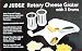 JUDGE ROTARY WHITE CHEESE GRATER WITH 3 DRUMS