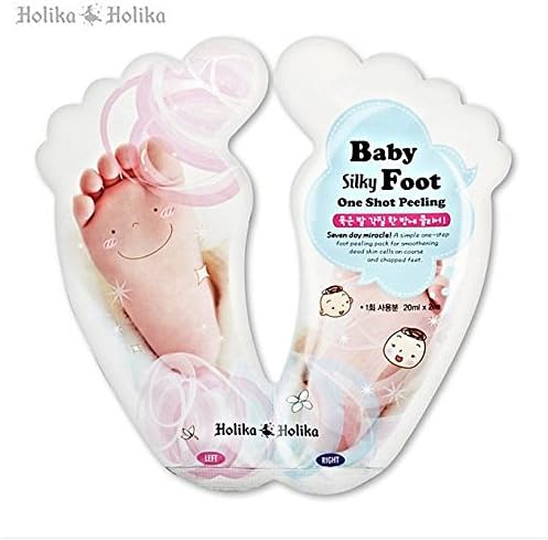 [HOLIKA HOLIKA] Baby Silky Foot One Shot Peeling / Korea Cosmetics