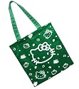 Hello Kitty Green Shopping/Book Tote Bag, Hello Kitty wallet also available!