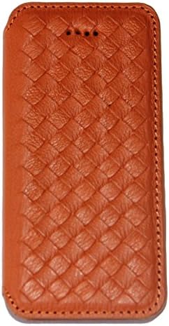 VanDay Geniune Leather Material Side Flip Case for iPhone 5/5S with Retail Box (Orange)