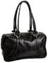 Calvin Klein Ribbon Satchel,Black,one size