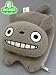 Totoro: Plush Gray Totoro Coin Purse and Wallet