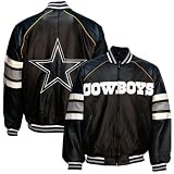 Dallas Cowboys Navy Blue Pig Split Napa Leather Jacket