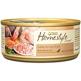 Homestyle, Turkey and Liver Stew, 5.5 oz Can Cat Food