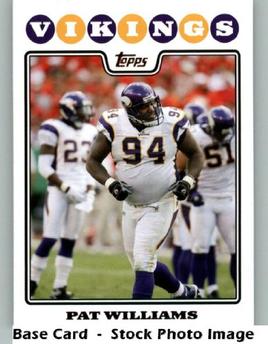 2008 Topps #198 Pat Williams - Minnesota Vikings (Football Cards)