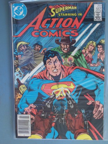  Superman starring in Action Comics (The Artistic Thefts of Terra-Man, #557)