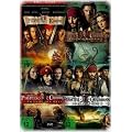 Fluch der Karibik 1. / 2. 3. / 4. (Pirates of the Caribbean) | 4-DVD